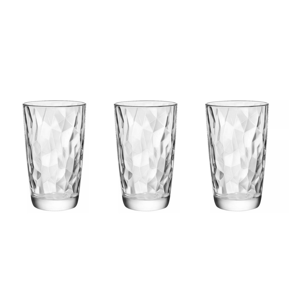 DIAMOND - VASO DOF 390ML X3 BLUE, 350240, BORMIOLI ROCCO