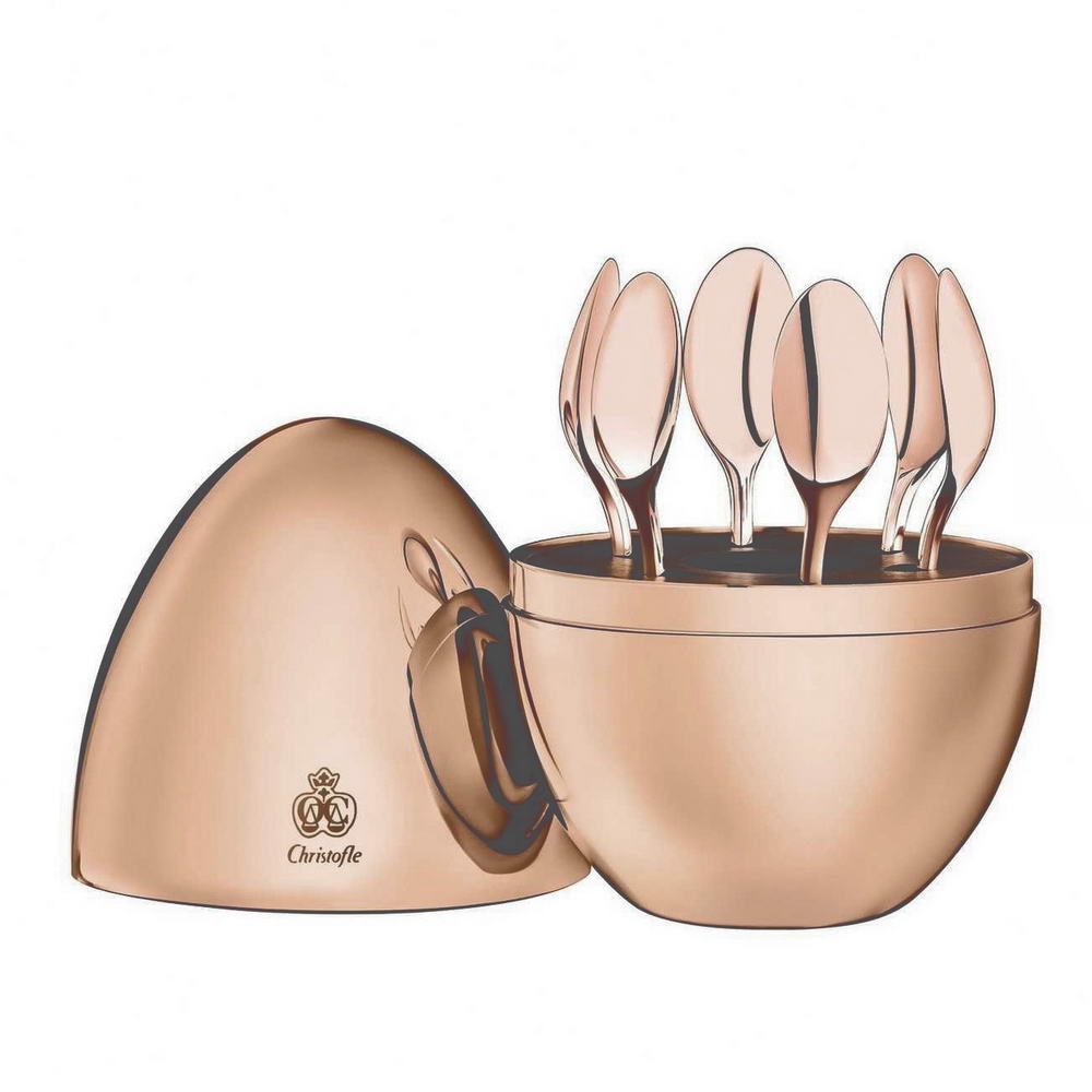 MOOD - JUEGO CAFE SET 6 PZ ROSE, 00365636, CHRISTOFLE