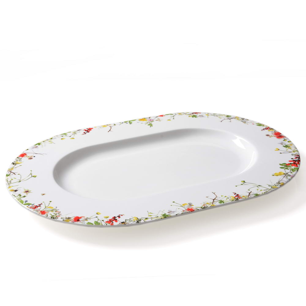 FLEUR SAUVAGES - FUENTE OVAL 41CM 12741, ROSENTHAL