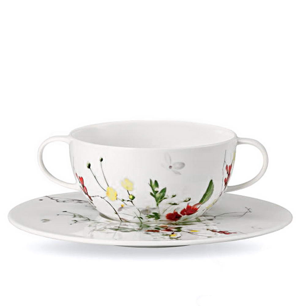 FLEUR SAUVAGES - TAZA CONSOME C/PL 10421/22, ROSENTHAL