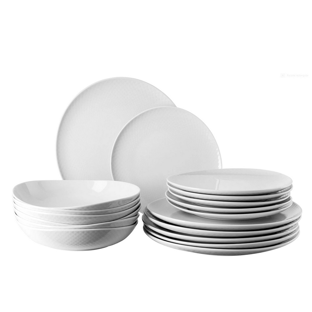 JUNTO BLANCO - JGO 18 PCS, 28647, ROSENTHAL