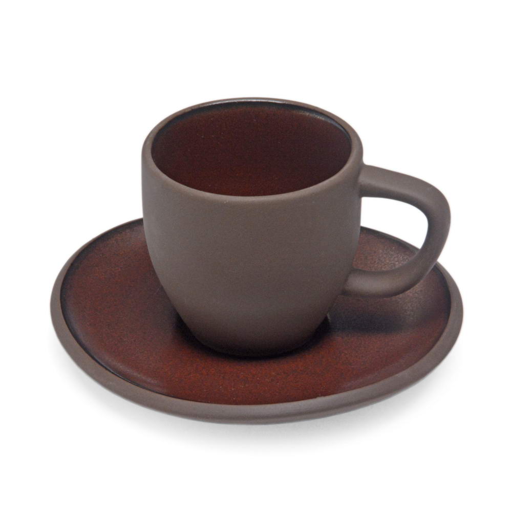 JUNTO GRES - BRONCE TAZA CAFE C/PLATO, 64715, ROSENTHAL