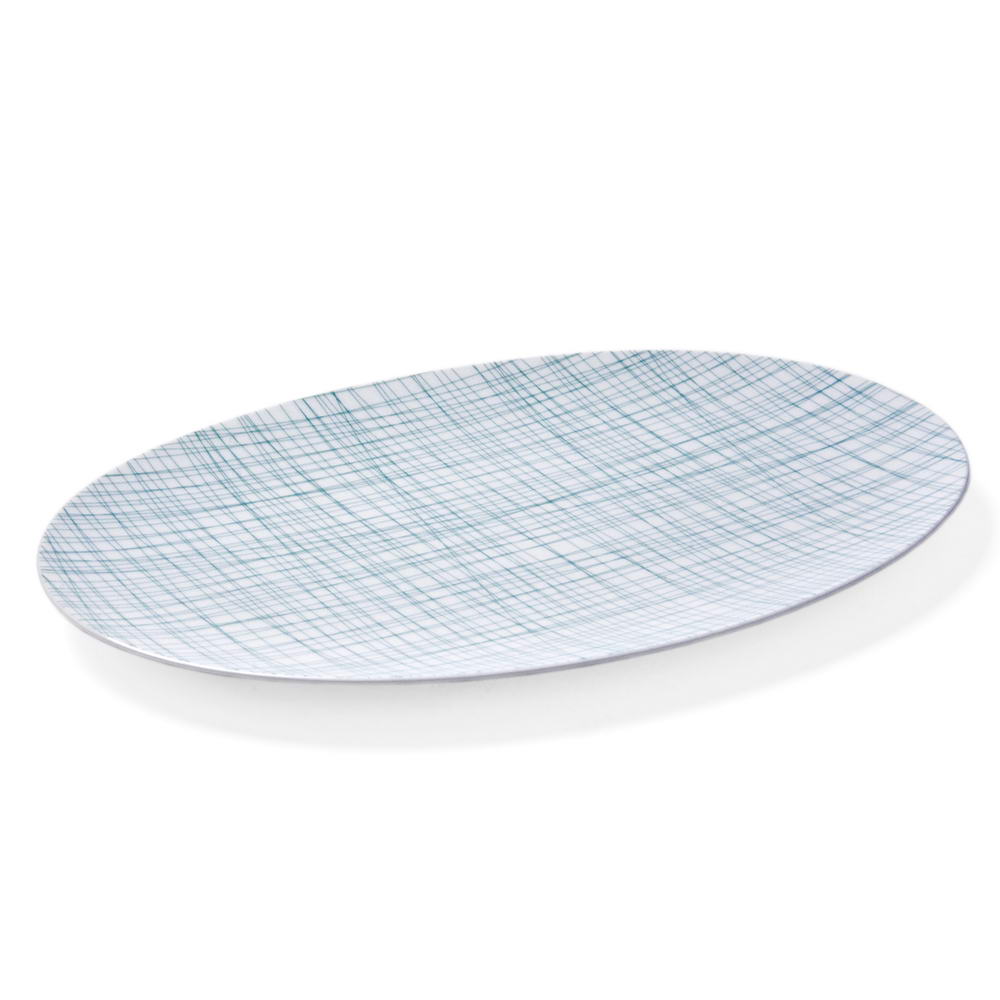 MESH AQUA - FUENTE OVAL 42CM 12742, ROSENTHAL