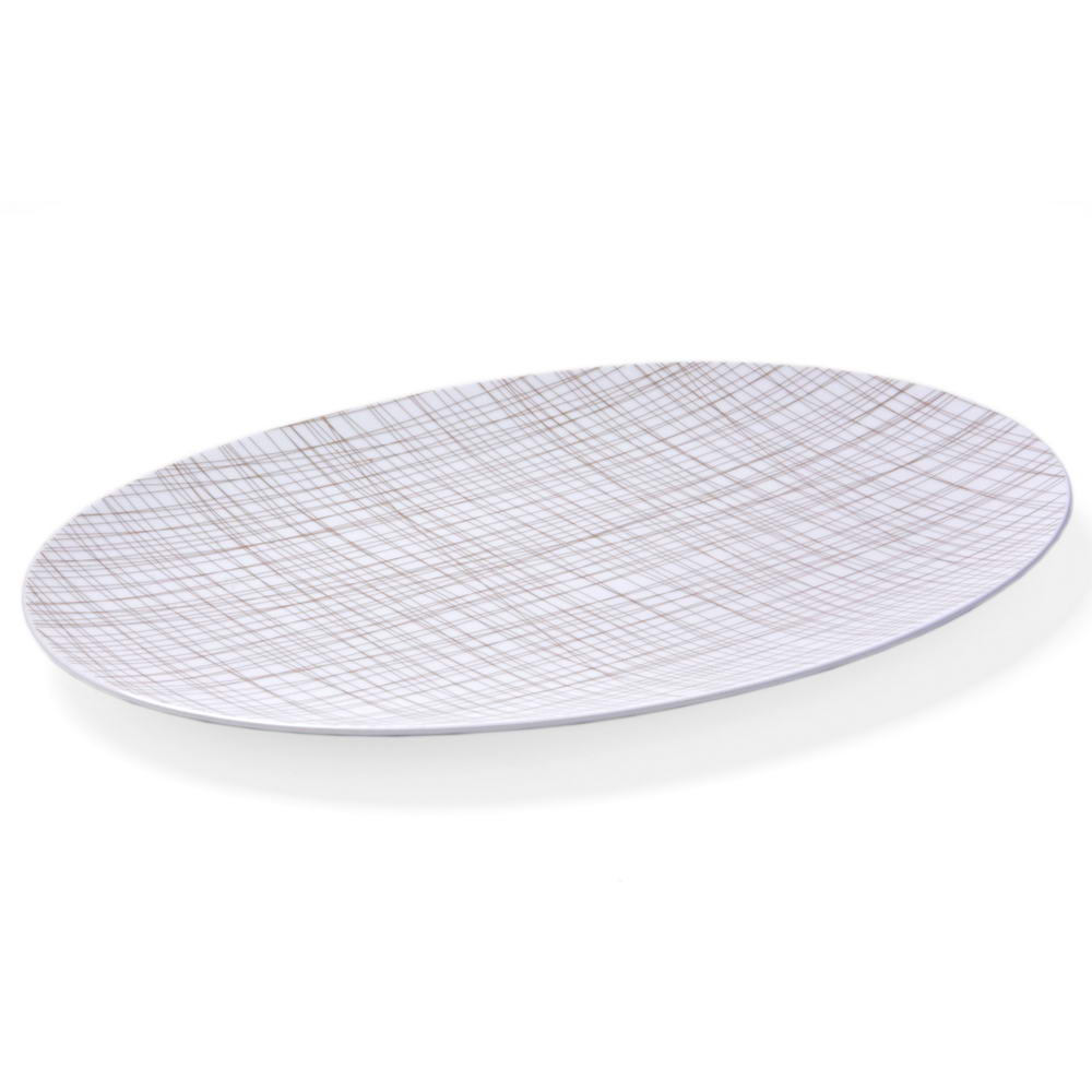 MESH NOGAL - FUENTE OVAL 42CM 12742, ROSENTHAL