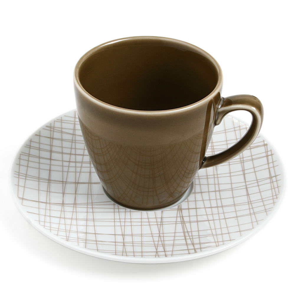 MESH NOGAL - TAZA CAFE C/PL 14741/14742, ROSENTHAL