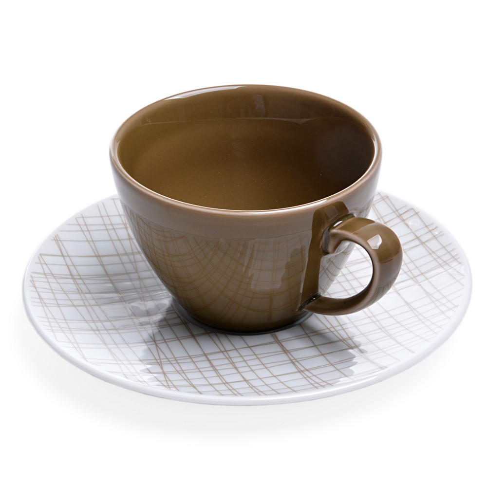 MESH NOGAL - TAZA TE C/PL 14641/14642, ROSENTHAL