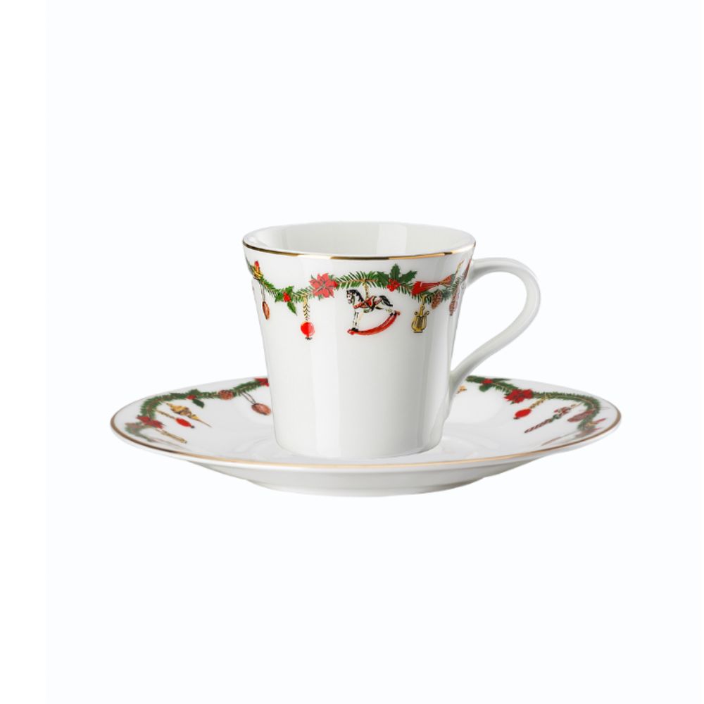 NORA CHRISTMAS - TAZA C PLATO 14772/14771,ROSENTHAL