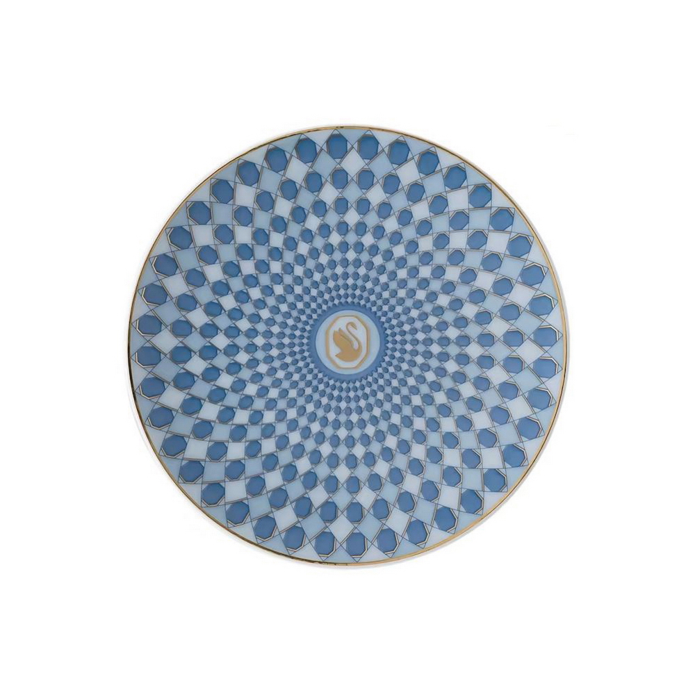 SWAROVSKI -  PLATO 10CM AZUL, 10850, ROSENTHAL
