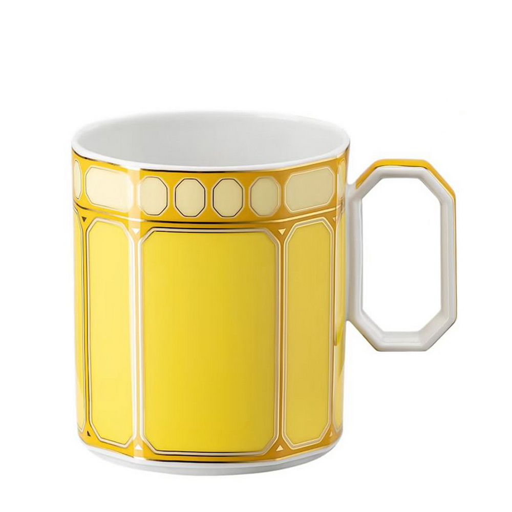 SWAROVSKI - MUG YELLOW, 15505,ROSENTHAL