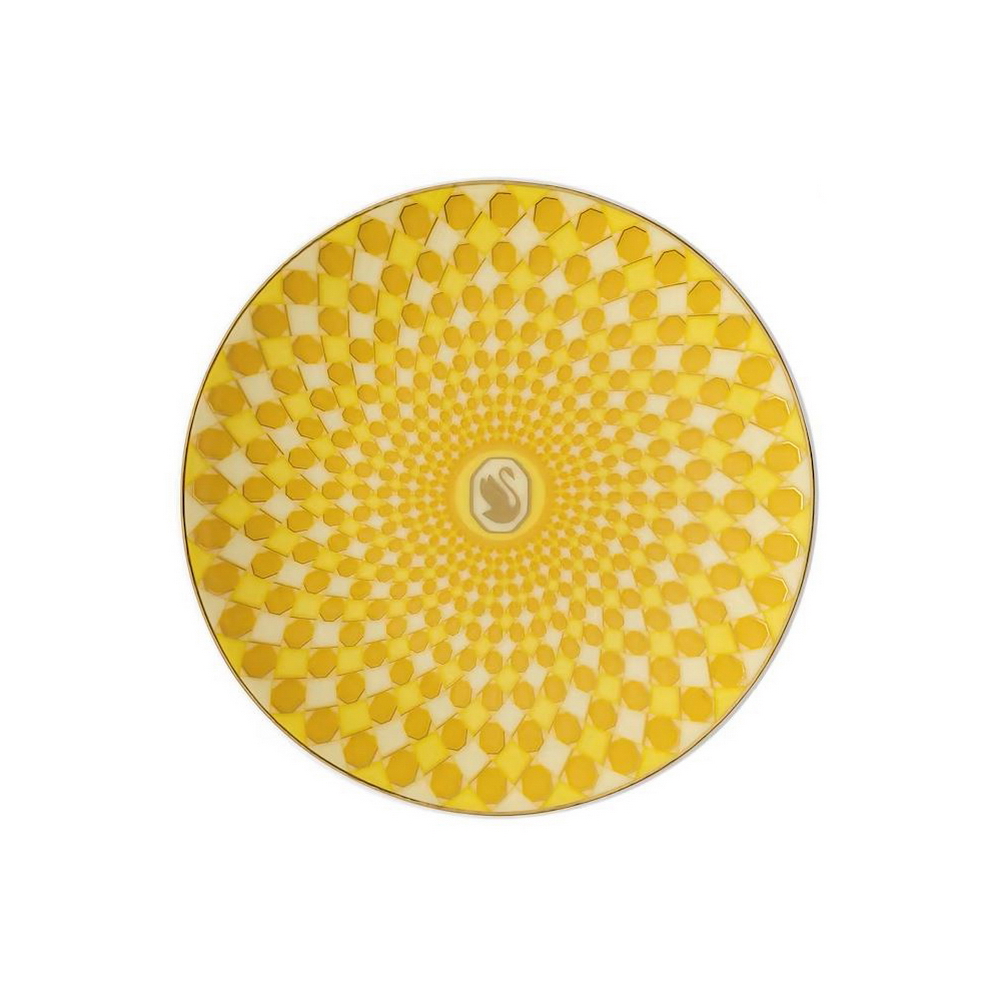 SWAROVSKI - PLATO 10CM  YELLOW, 10850,ROSENTHAL