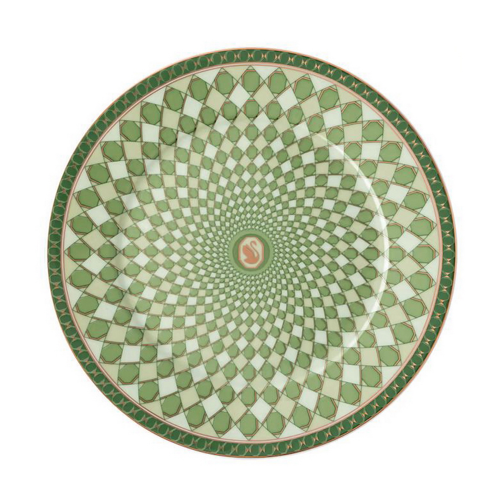 SWAROVSKI - PLATO PAN 18CM GREEN, 10218, ROSENTHAL