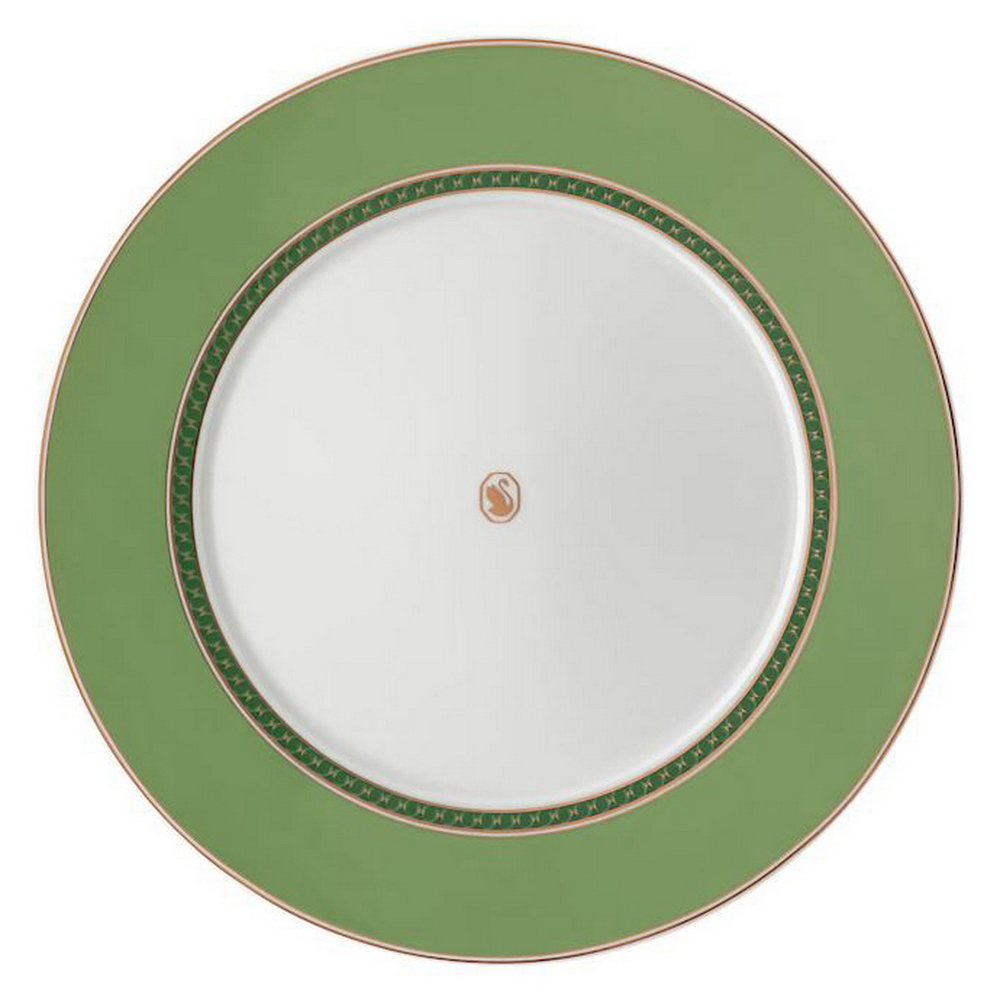 SWAROVSKI - PLATO MESA 29CM GREEN, 10249,ROSENTHAL