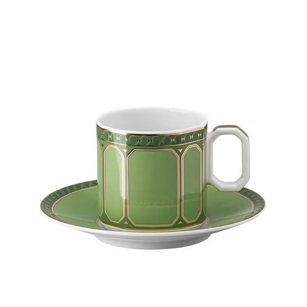 SWAROVSKI - TAZA CAFE C/PL GREEN, 14715,ROSENTHAL