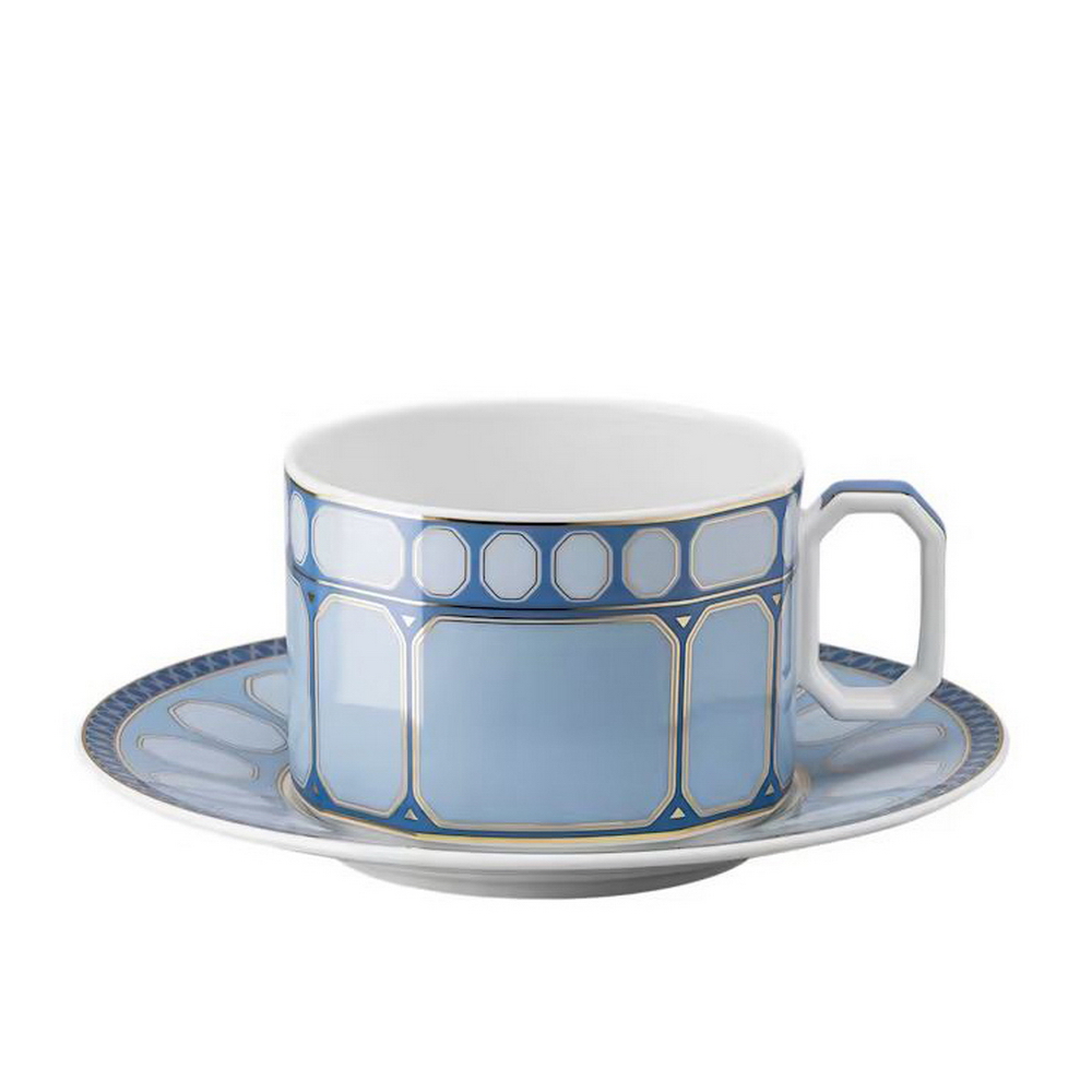 SWAROVSKI - TAZA TE C/PL BLUE, 14640,ROSENTHAL