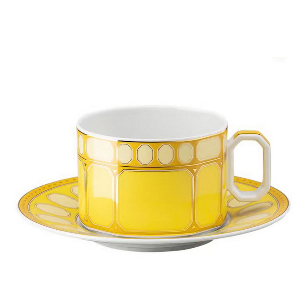 SWAROVSKI - TAZA TE C/PL YELLOW, 14640,ROSENTHAL