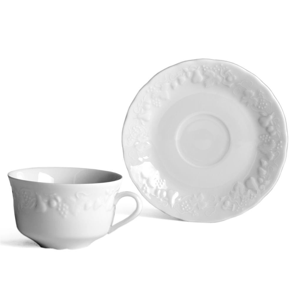 CALIFORNIA - TAZA TE CON PLATO. 002398, DESHOULIERES