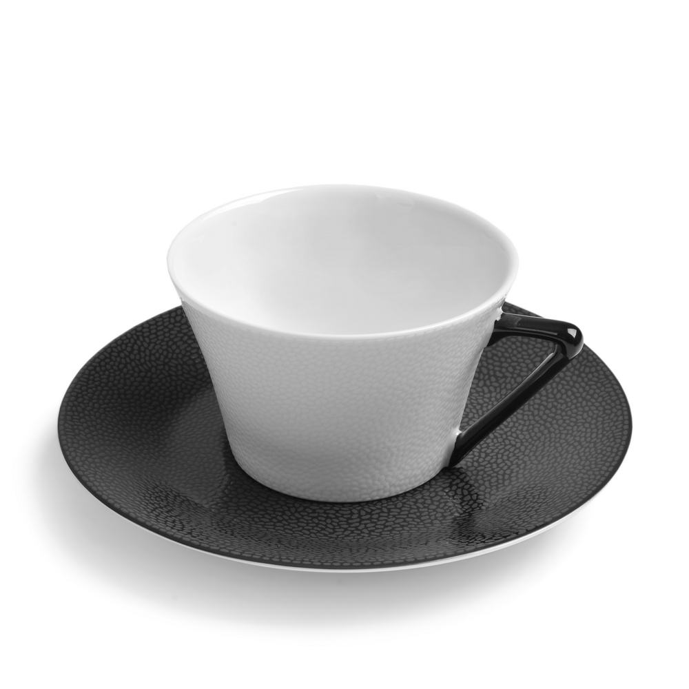 SEYCHELLES NEGRO - TAZA TE C/PL, 12272, DESHOULIERES