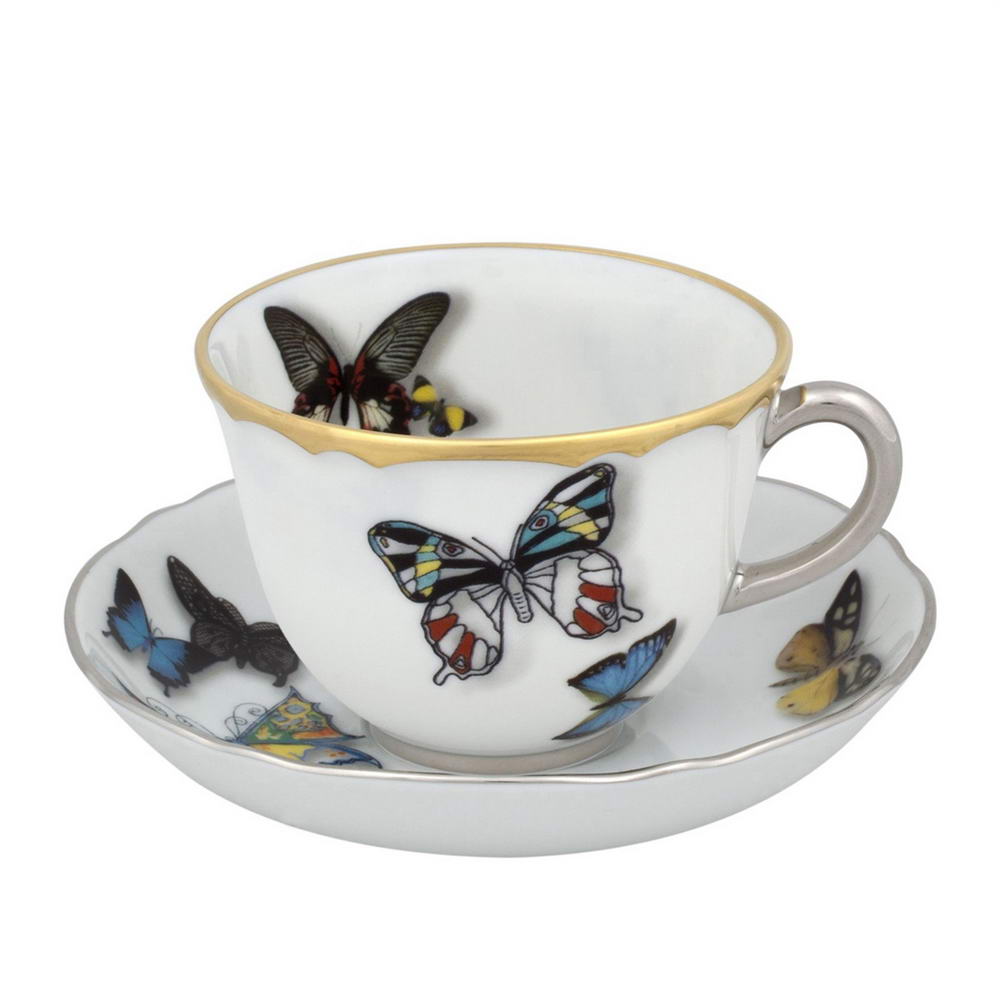 BUTTERFLY - TAZA CAFE C/PLATO 21117740, VISTA ALEGRE