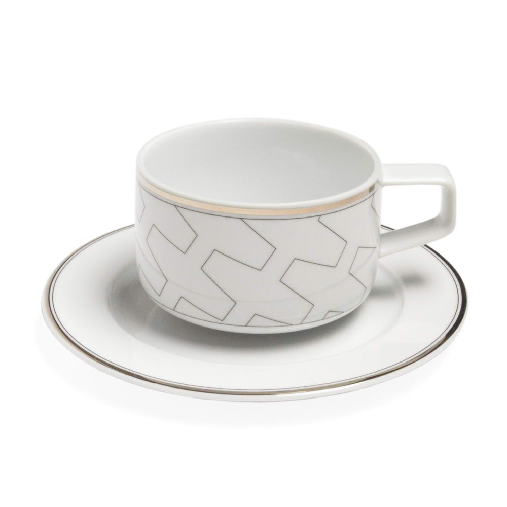 TRASSO - TAZA TE C/PLATO, 21115467, VISTA ALEGRE