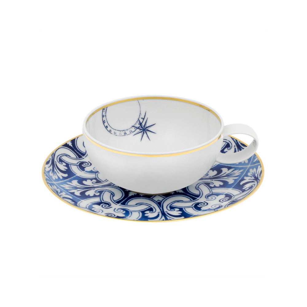 TRANSATLANTICA - TAZA TE C/PLATO, 21117680, VISTA ALEGRE