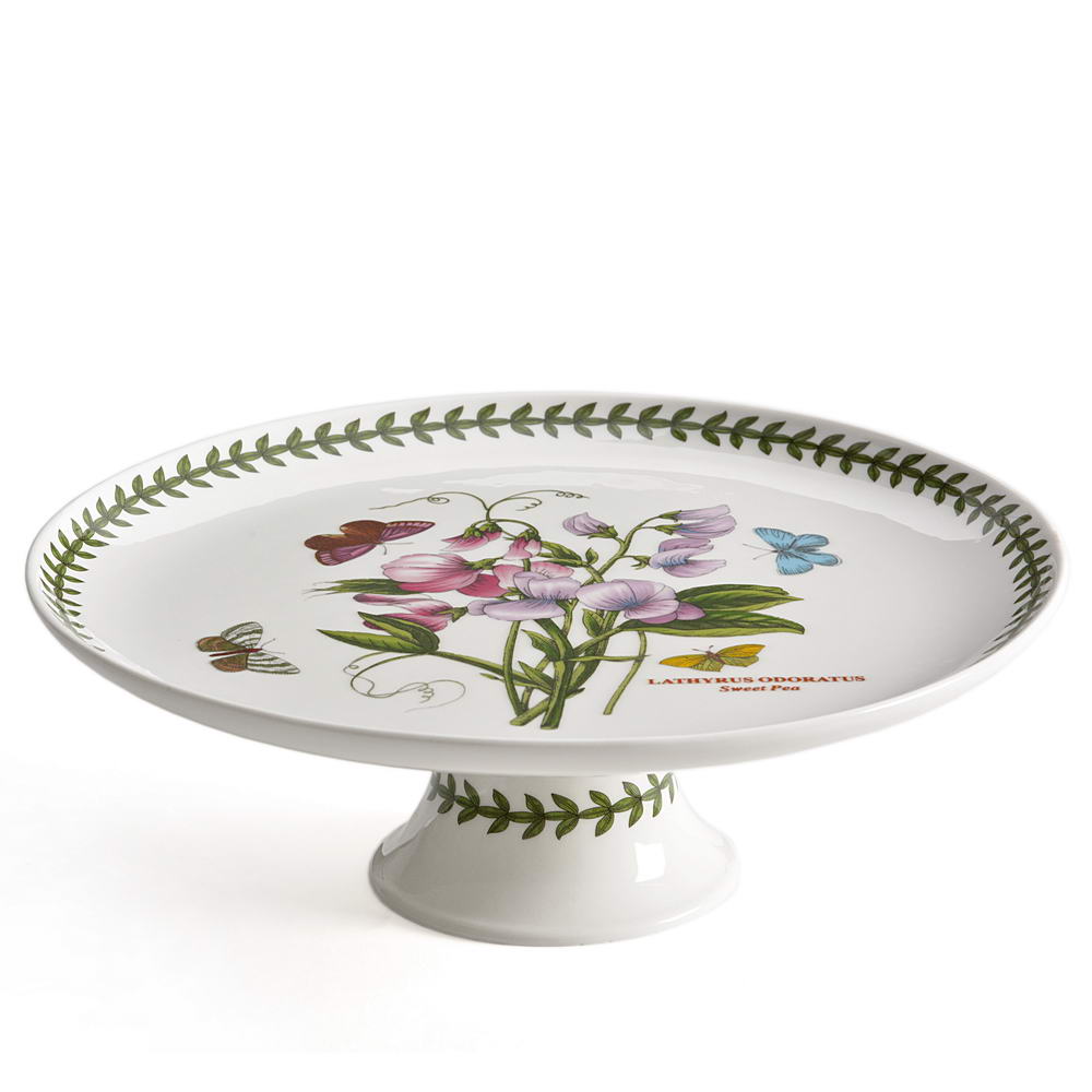 BOTANIC GARDEN - PLATO TORTA C/PIE 25CM, BG75529, PORTMEIRION