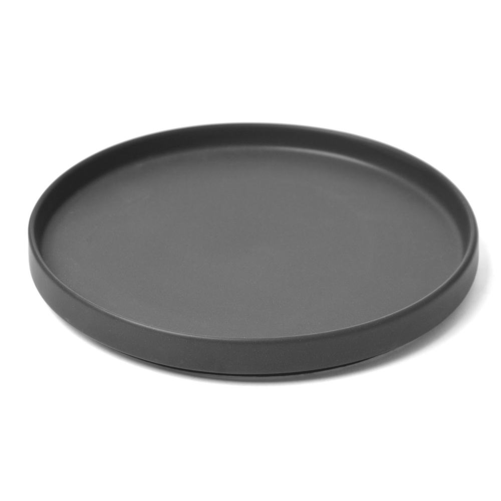 MEDITERRANEO - NEGRO PLATO TRINCHE 23CM, 8PTM2316MNEG3, ANFORA