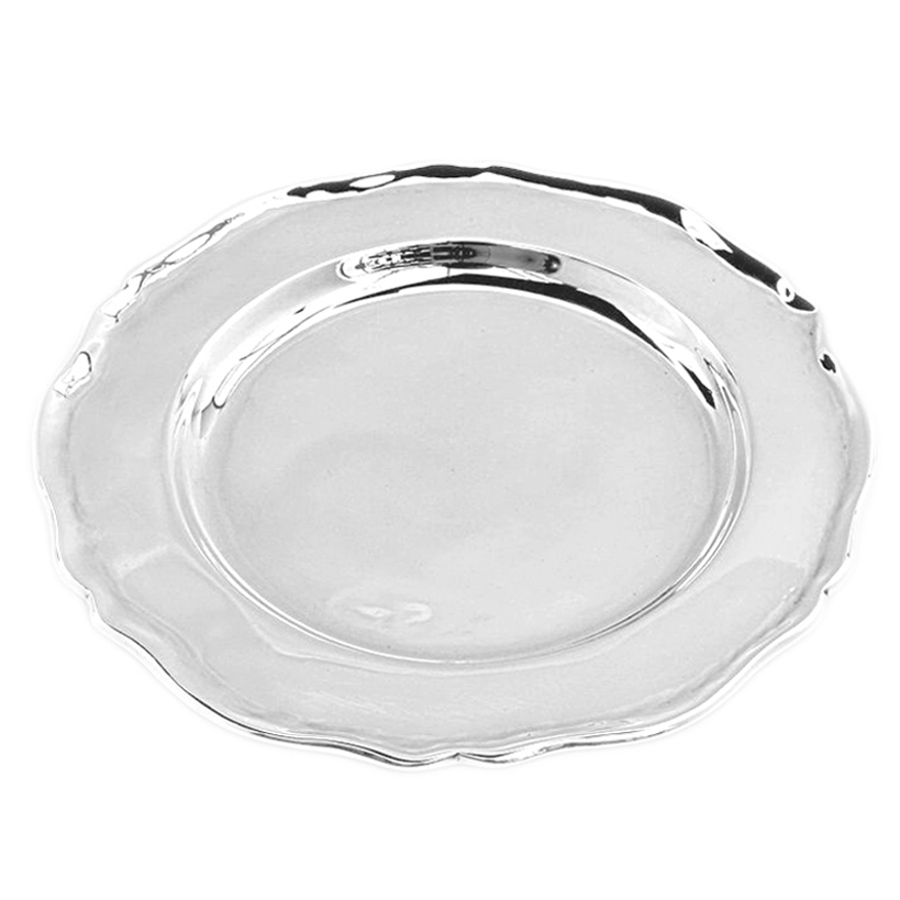 PLATOS Y FUENTES - PLATO PLATA 35CM