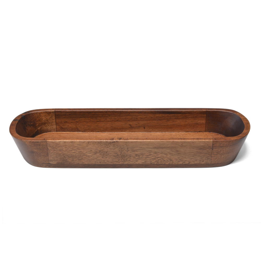 SERVILLETEROS Y CUCHILLOS DE MADERA - WOOD OVAL MORTERO 38*11CM, 93913970,ASA SELECTION