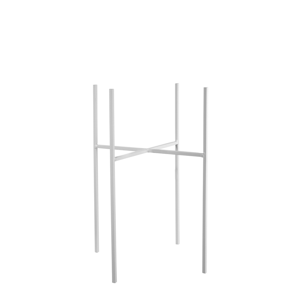 SOPORTES DE MACETA - HARUKO SOPORTE METAL WHITE 21CM, 99080950,ASA SELECTION