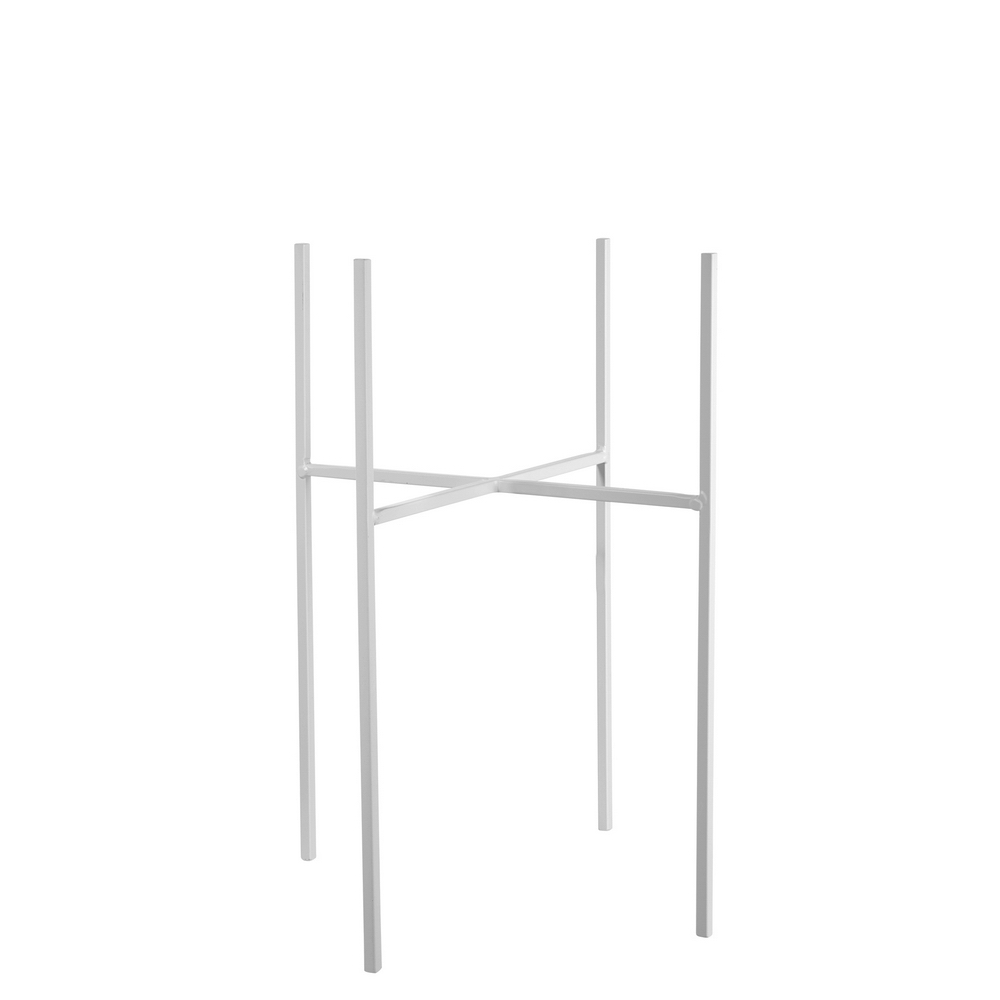 SOPORTES DE MACETA - HARUKO SOPORTE METAL WHITE 26CM, 99081950,ASA SELECTION