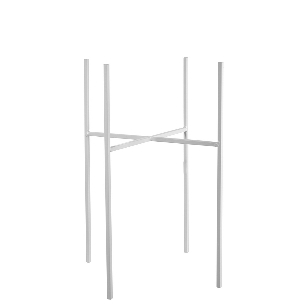 SOPORTES DE MACETA - HARUKO SOPORTE METAL WHITE 32CM, 99082950,ASA SELECTION