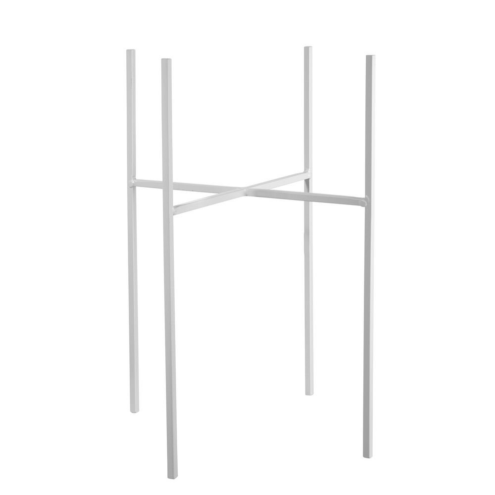 SOPORTES DE MACETA - HARUKO SOPORTE METAL WHITE 41CM, 99083950,ASA SELECTION