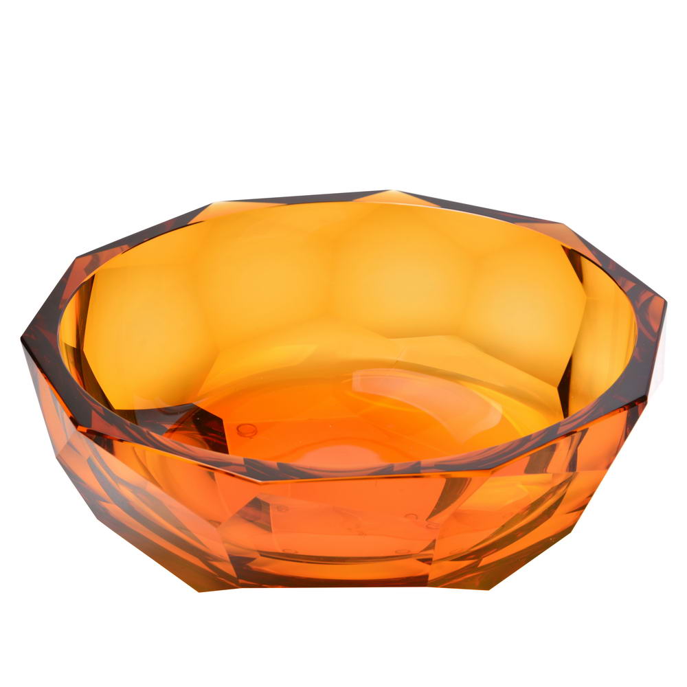 BOWLS - CUBISM BOWL TOPAZ 29CM 03154, MOSER