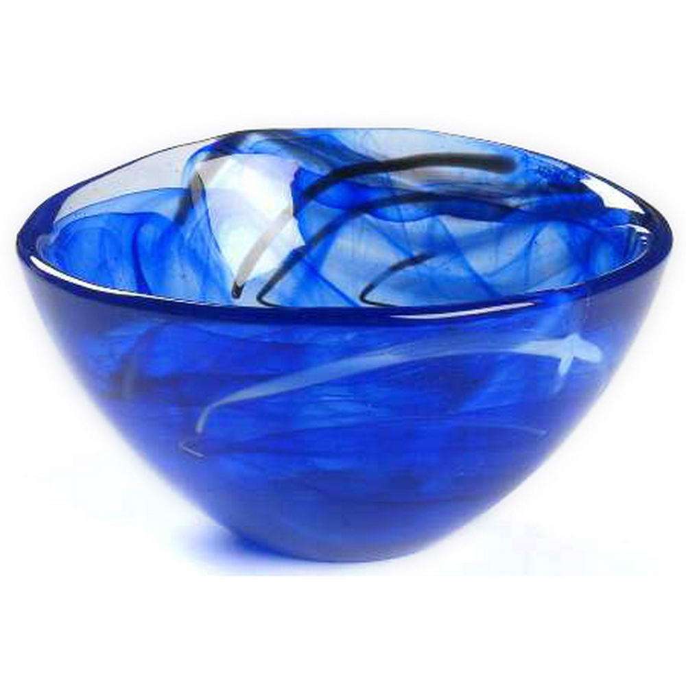 CONTRAST BOWL AZUL GR 35CM 7050451 , KOSTA BODA