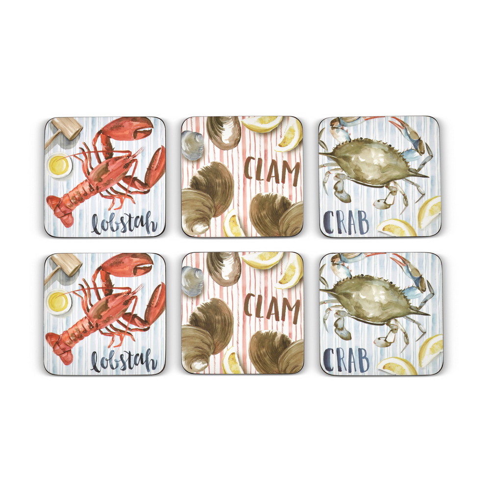 SUMMER FEAST POSAVASOS X6PZ, 8982, PORTMEIRION