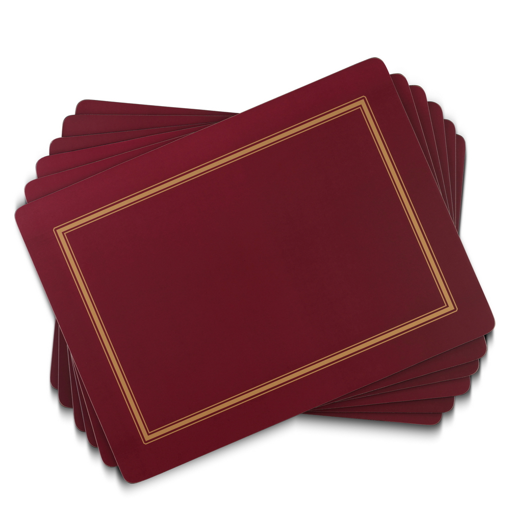 INDIVIDUALES - CLASSIC BURGUNDY INDIVIDUALES X 4 PZS 10648043, PORTMEIRION