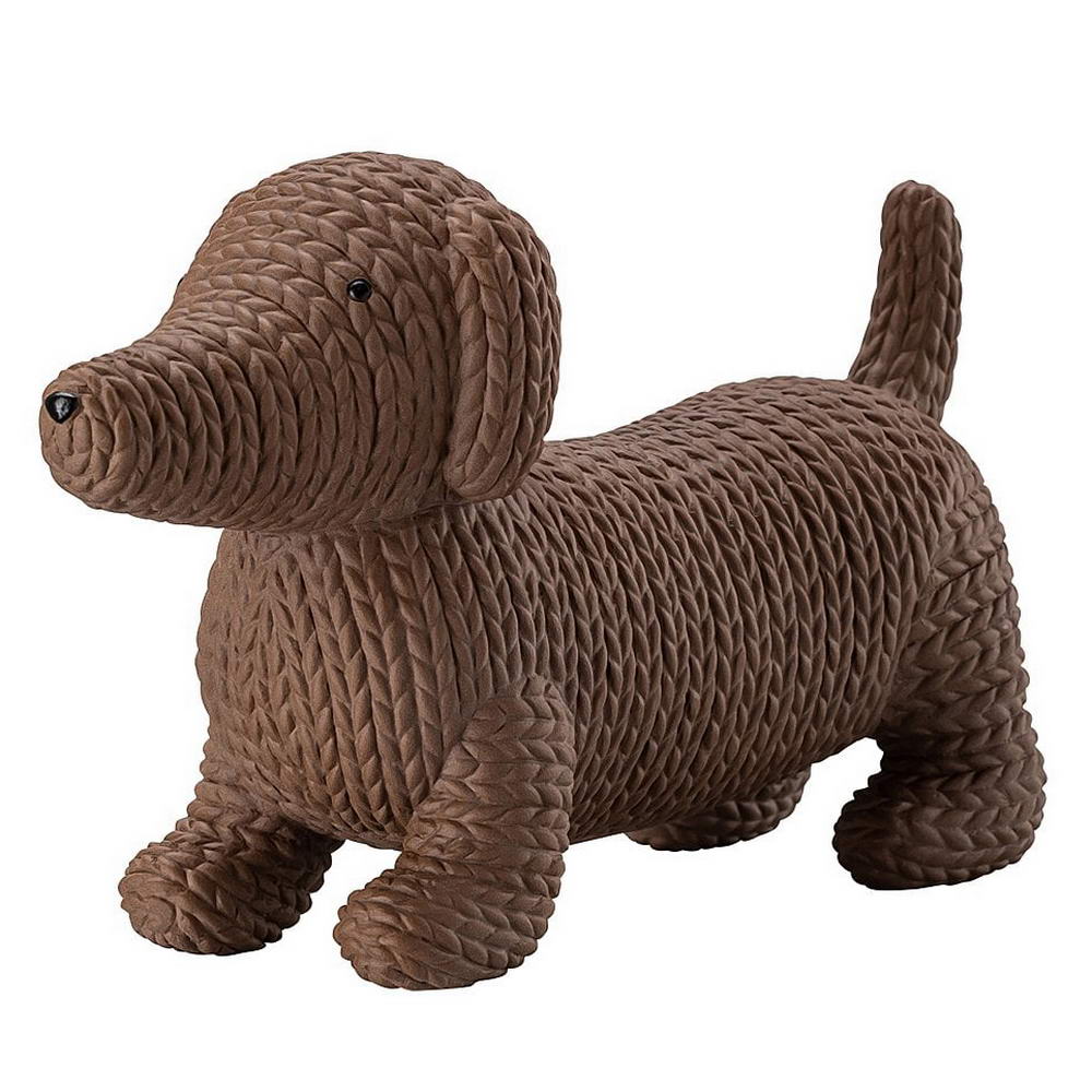 PETS PERRO ALFONSO 9CM MARRON 90365, ROSENTHAL