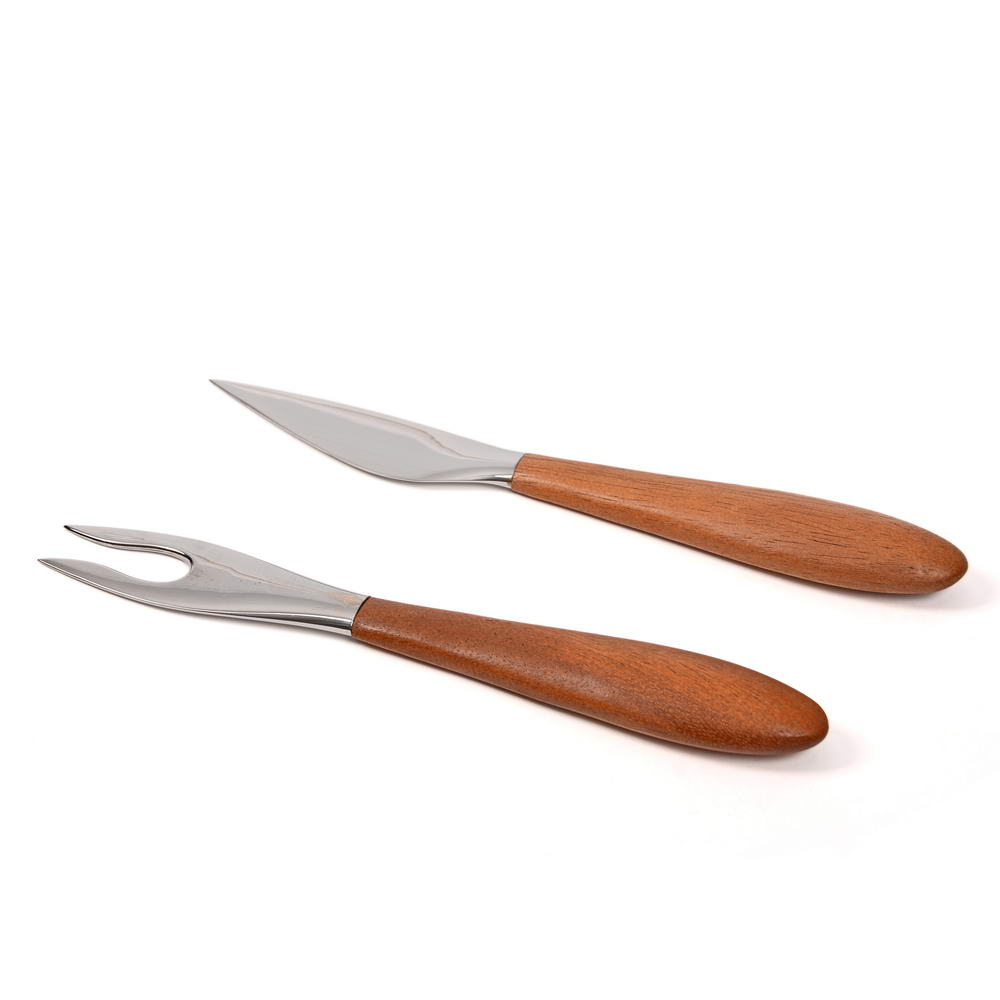 QUESERAS - CURVO CUCHILLO Y TENEDOR P/QUESO MT0794, NAMBE