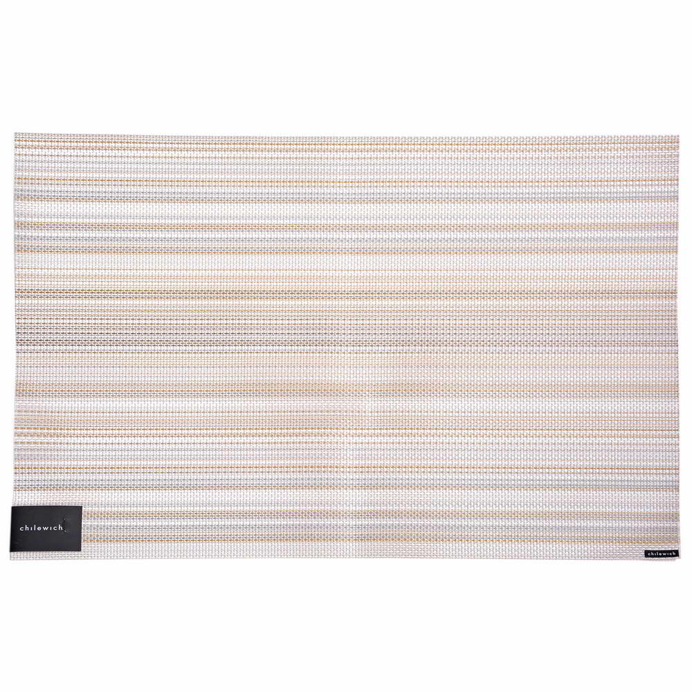 MULTI STRIPE CHAMPAGNE INDIVIDUAL 346-004, CHILEWICH