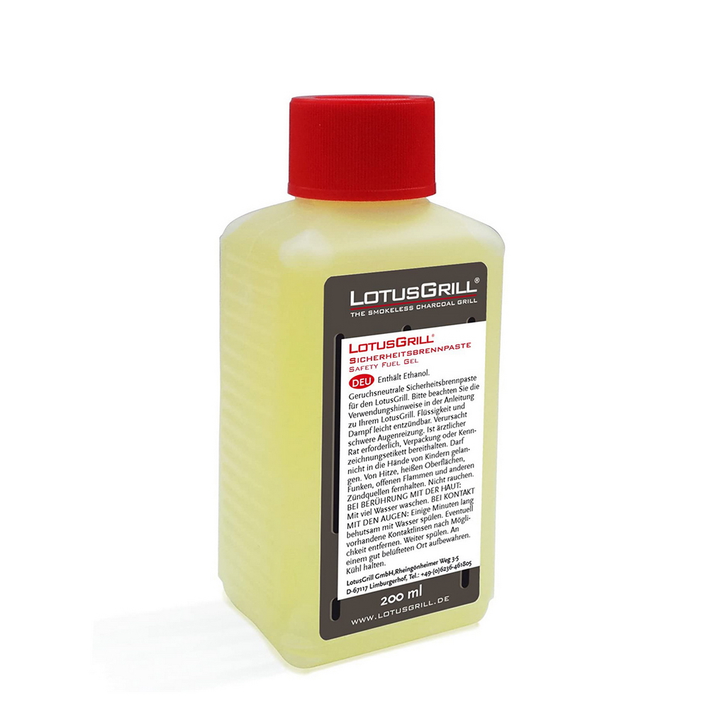 CARBON Y GEL - LIGHTER GEL 200ML BP-L-200, LOTUSGRILL