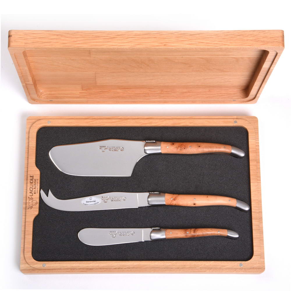 CUCHILLOS QUESO - JUNIPER SET 3 CUCHILLOS QUESO S2P99GEIH, LAGUIOLE