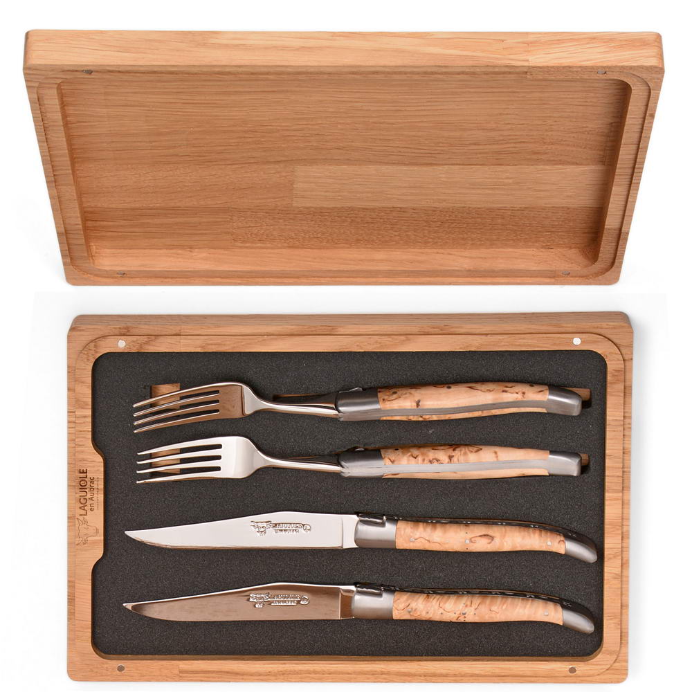 BIRCHWOOD SET CUBIERTOS P/2 PERSONAS CCF99BHI, LAGUIOLE