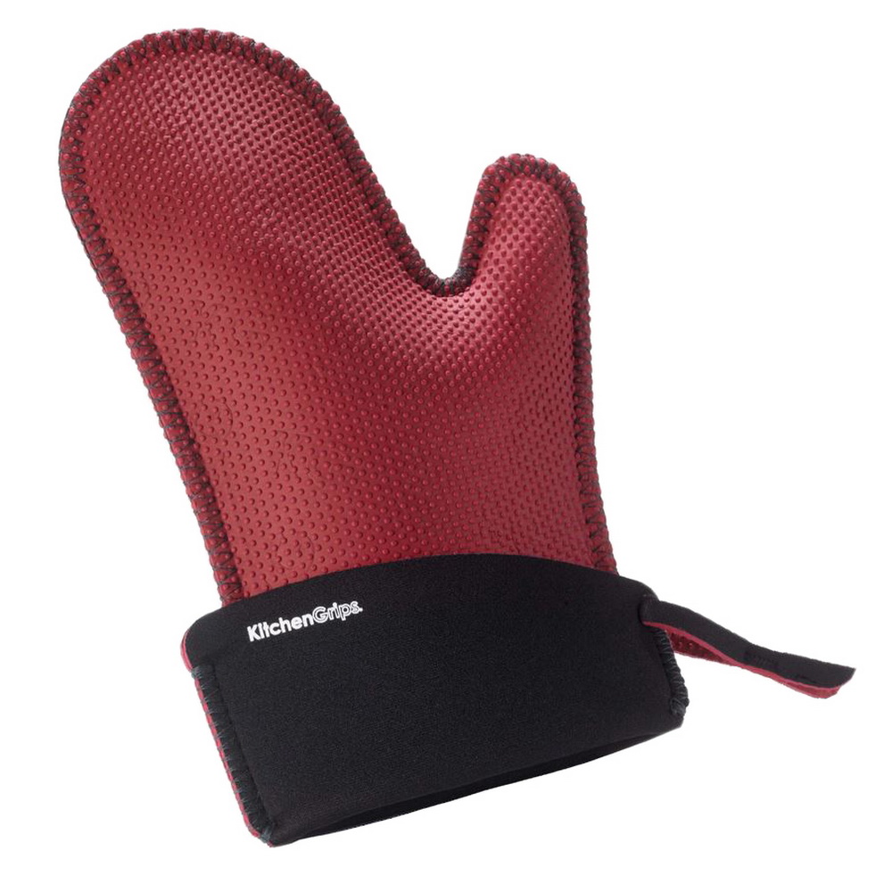 GUANTES Y AGARRADOR - GUANTES HORNO CHERRY / NEGRO, BROWNE