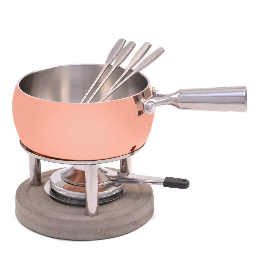 COPPER SET DE FONDUE 340040, BOSKA