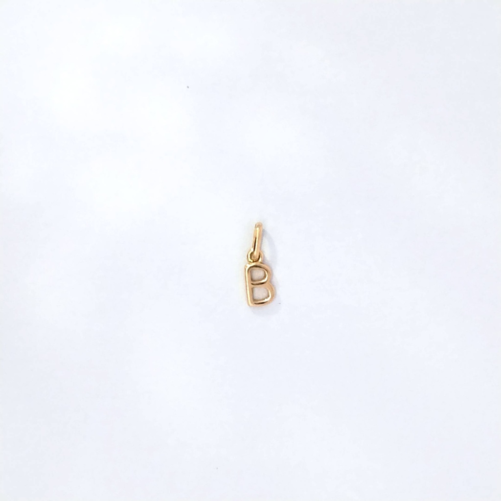 Dije A letra B, 0.62 GR, NPP