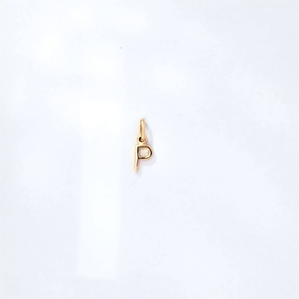 Dije A letra P, 0.62 GR, NPP