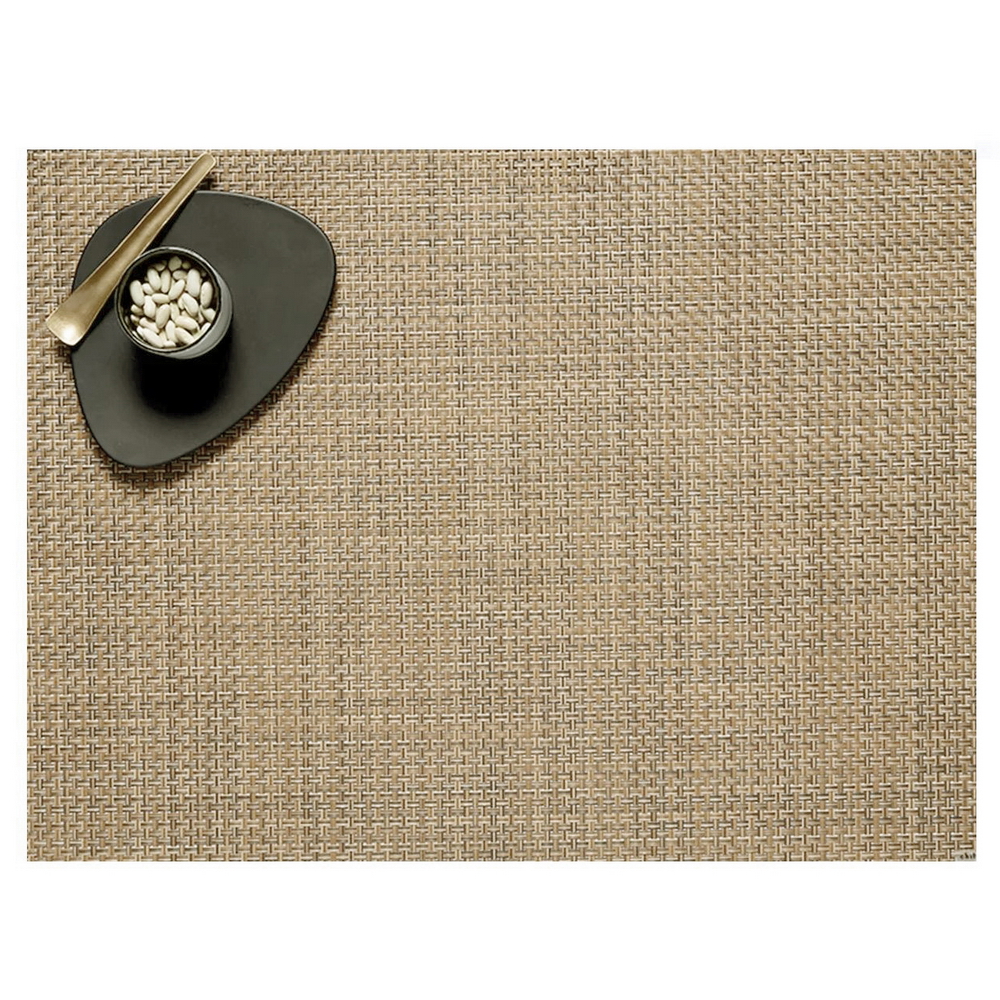 BASKETWEAVE TEAK INDIVIDUAL,100110-057,CHILEWICH