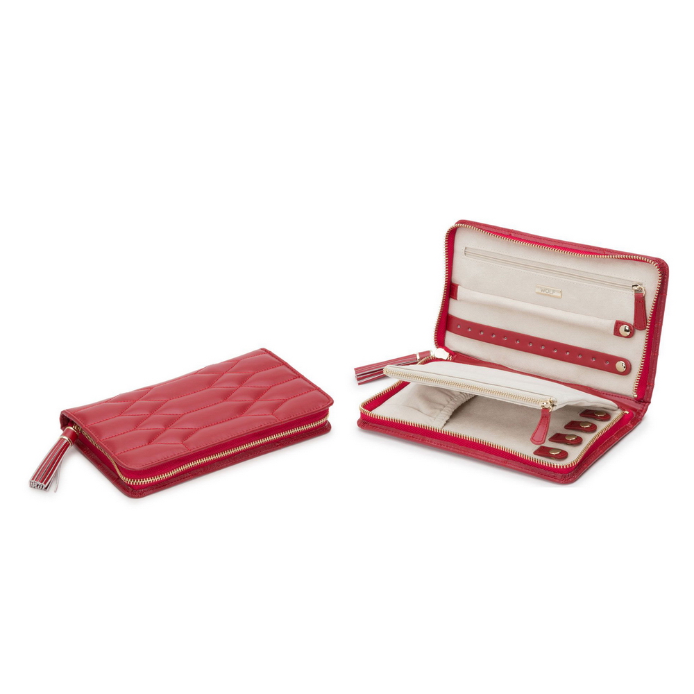 CAROLINE JEWELRY PORTFOLIO RED,324872,WOLF 1834