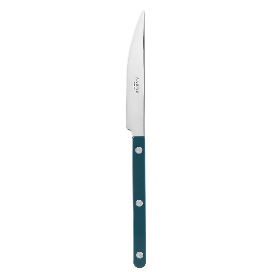 1BISTROT SOLID, CUCHILLO DE MESA AQUAMARINE, SABRE