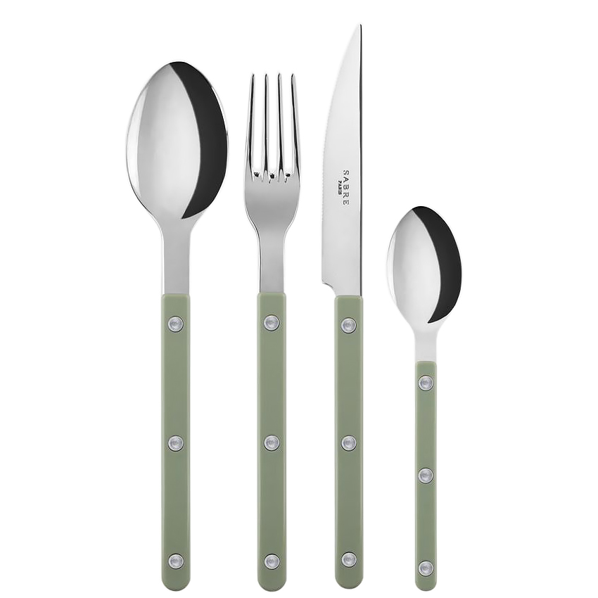 1BISTROT SOLID, CUBIERTOS SET X 24 ASPARAGUS, SABRE